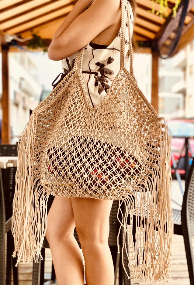 Borsa maxi frange Shuia Shuia 