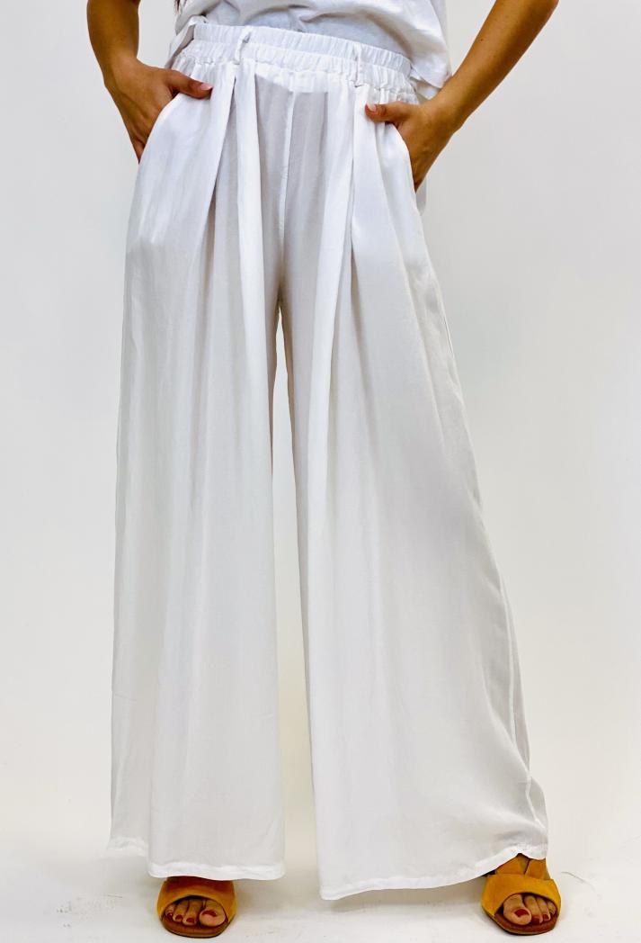 Pantalone Mia tris Amelie  Bianco