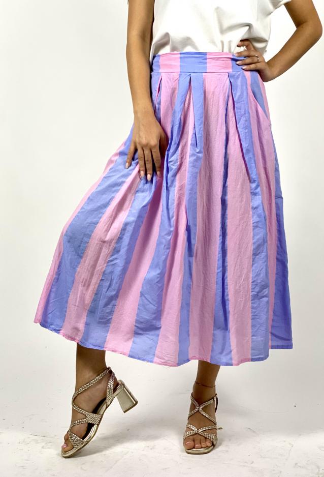 Gonna a righe Amelie B.  Barbie