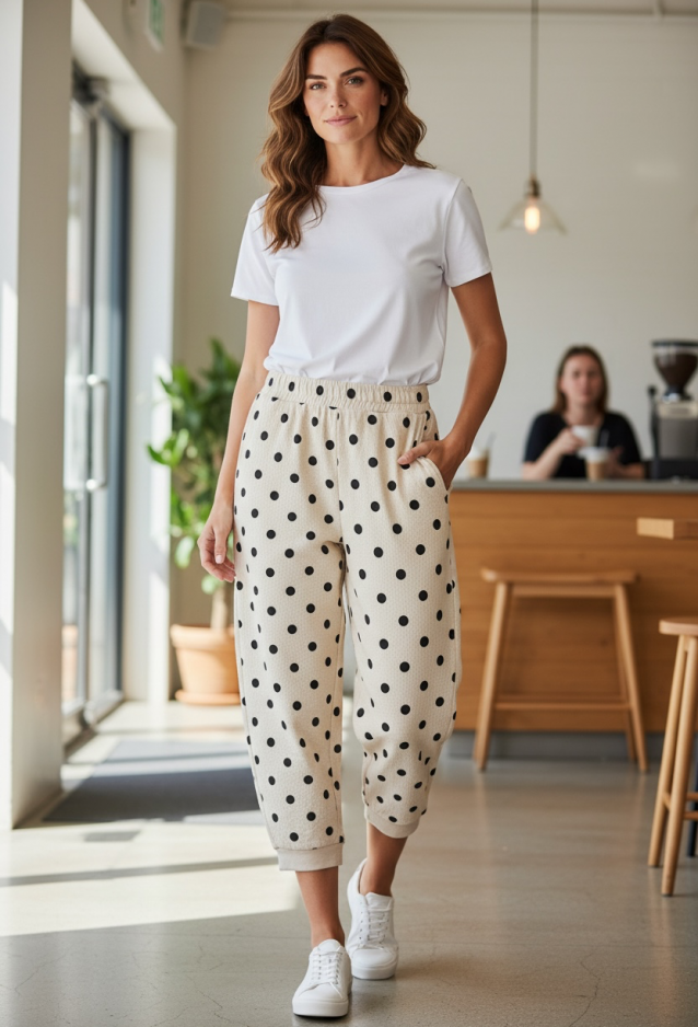 LULÙ lab pantalone pois 